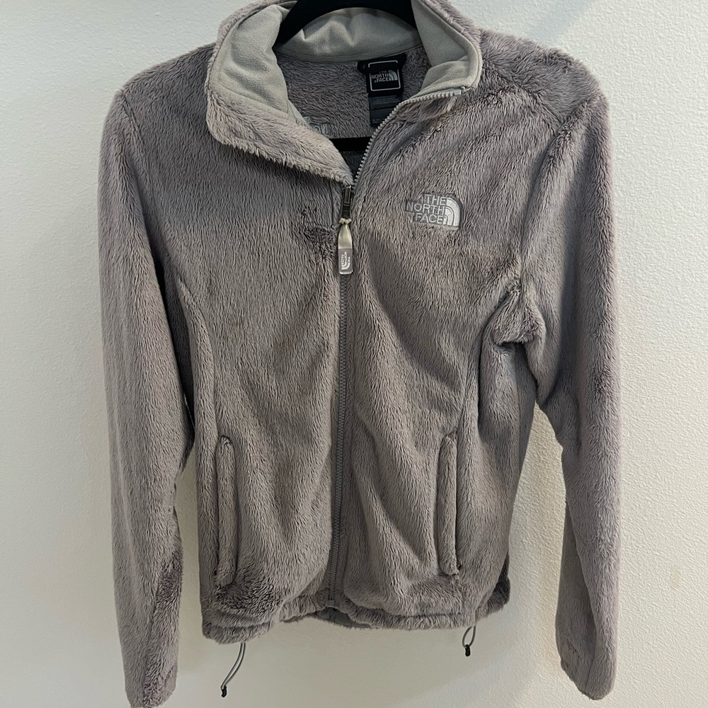 NORTH FACE WOMENS FUZZY JACKET SIZE SMALL